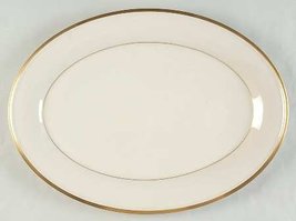 Lenox Eternal 16&quot; Oval Serving Platter, Fine China Dinnerware - £150.62 GBP