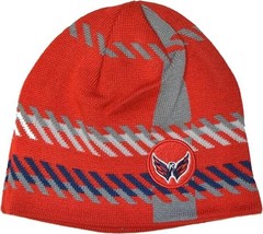 Washington Capitals NHL Knit Beanie Hat Old Time Hockey Causeway Collection NWT - £16.05 GBP