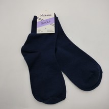 Nakans Socks Casual Soft Athletic Cotton Long Socks for Women and Men, Black - $10.99