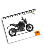 KTM 2017 - 200 DUKE - OWNERS MANUAL USER GUIDE - €42,79 EUR