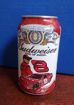 Dale Earnhardt Jr. NASCAR #8 Budweiser King of Beers 12 fl oz aluminum e... - £7.80 GBP