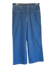 Wrangler Wide Leg Blue Jeans Womens Size 31 Long Retro Western Cowgirl D... - $33.41