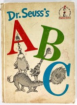 1963 Dr. Seuss Vintage Dr. Suess&#39;s ABC Hardcover Book Club Edition - £6.31 GBP