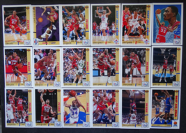 1991-92 Upper Deck Philadelphia 76ers Team Set Of 18 Basketball Cards - £4.78 GBP