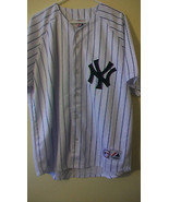 WHITEY FORD AUTOGRAPHED NEW YORK YANKEES JERSEY, COMPLETE STATS EMBROIDERED - £470.18 GBP
