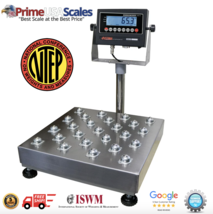 OP-915-BT NTEP Ball Top Bench Scale 18&quot;x18&quot; 100 lb x .1 lb with a 5 Yr Warranty - £597.05 GBP