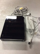Nintendo Wii Black Console RVL-001 Gamecube Compatible + Cables *TESTED* - $54.95