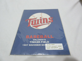 Huge 13 Items Minnesota Twins Magazine Yearbook Scorebook Collection Bas... - £51.10 GBP