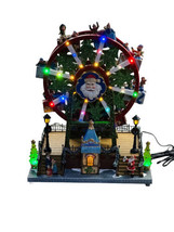 Carole Towne| LED Light Up Musical Rotating Santa-Ferris Wheel Lighted. 13Inches - £218.36 GBP