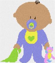 Pepita Needlepoint Canvas: Baby, 7&quot; x 8&quot; - $50.00+