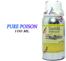 Surrati Pure Poison concentrated Perfume oil ,100 ml packed, Attar oil. - $46.77