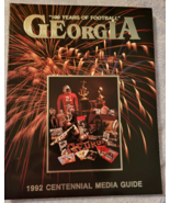 1992 Georgia Bulldog Football Centennial Media Guide - $23.75 CAD