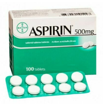 Aspirin 500 MG, to soothe symptomatic pain 100 tablets - £26.73 GBP