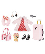 Disney ily 4ever 18” Doll Minnie Mouse Inspired Travel Accessories 10pc ... - £35.88 GBP