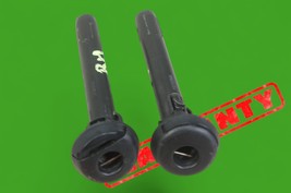 2012-2019 fiat 500 seat headrest head rest anchor holder lock pair 2 oem - $33.87