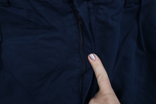 Vintage 90s Polo Golf Ralph Lauren Mens 34 Faded Crest Chino Shorts Blue Cotton Item image 5