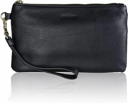 Befen Women&#39;s Leather Wristlet Clutch Wallet, Smartphone Wristlet Purse ... - $66.99