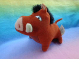 McDonald&#39;s 1998 Lion King II Simba&#39;s Pride Pumba Mini Plush - £2.00 GBP