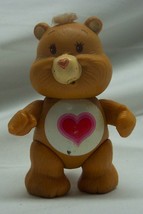 Vintage 1983 CARE BEARS Tenderheart Care Bear Action Figure Toy Kenner AGC Teddy - £11.65 GBP