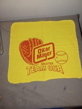 Team USA Baseball Oscar Mayer Rally Towel Vintage - £7.05 GBP