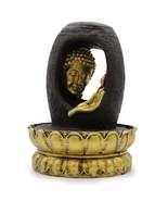 Golden Buddha &amp; Vitarka Mudra Table Top Water Feature - 30cm - £41.66 GBP