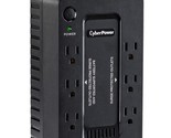 CyberPower ST625U Standby UPS System, 625VA/360W, 8 Outlets, 2 USB Charg... - £104.96 GBP