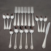 Wallace 18/10 vietnam Chatham beaded pattern flatware 18 pieces - £44.83 GBP