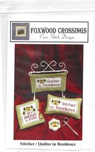 Foxwood Crossing Cross Sttich Chart Stitcher / Quilter in Residence 2011 - $8.90