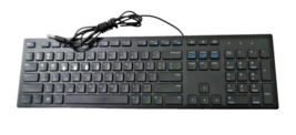 GENUINE Dell KB216-BK Wired Keyboard - Black, TESTED GOOD - $10.24