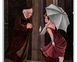 Priest With Woman The Secrets of the Monastery UNP DB Postcard W21 - $3.91