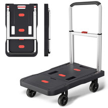 Platform Hand Truck Portable Trolly - Fully Folded Compact Push Cart, - $322.88