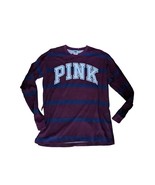 Victoria Secret PINK Oversized Long Sleeve  Shirt Small  EXCELLENT CONDI... - $12.38