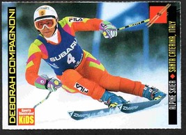 Alpine Skier Deborah Compagnoni Italy 1998 Sports Illustrated For Kids #650 - £2.16 GBP
