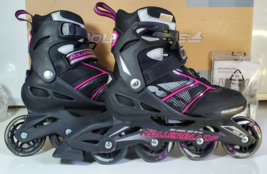 ZETRABLADE Rollerblade Women&#39;s Size 7 Fitness Inline Skate in Black and ... - £54.26 GBP