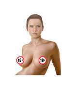 Erotic H Sticker: Rey Headshot (4 Versions) - $5.57 - $16.38