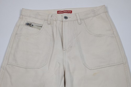 Vtg 90s Y2K Unionbay Womens 13 Distressed Babydoll Buckle Back Wide Leg Pants Item image 2