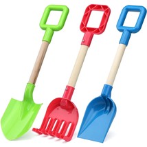 Heavy Duty Beach Shovels, Jumbo Sand Scoops For Kids,Large Beach Spade Scoop Rak - £18.66 GBP