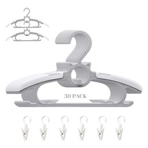 Baby Nursery Closet Hangers, Ultra Thin Non-Slip And Extendable Laundry ... - $51.99