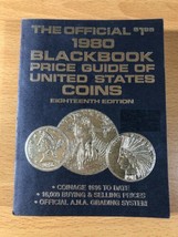 The Official 1980 Blackbook Price Guide Of United States Coins - 18TH Edition - £29.85 GBP