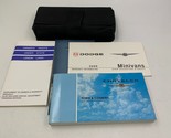 2003 Chrysler Town and Country Owners Manual Handbook Set with Case C04B... - $19.79