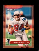 2000 FLEER IMPACT #13 SHAWN JEFFERSON NMMT FALCONS - $1.26