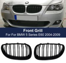 Shiney Black Grille For BMW E60 E61 528i 535i 525i 530i 530xi 545i M5 2003-2009 - £29.13 GBP