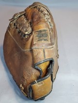 1950s Vintage Leather Baseball  Glove Mitt International Nineteen Inc Japan - £59.31 GBP