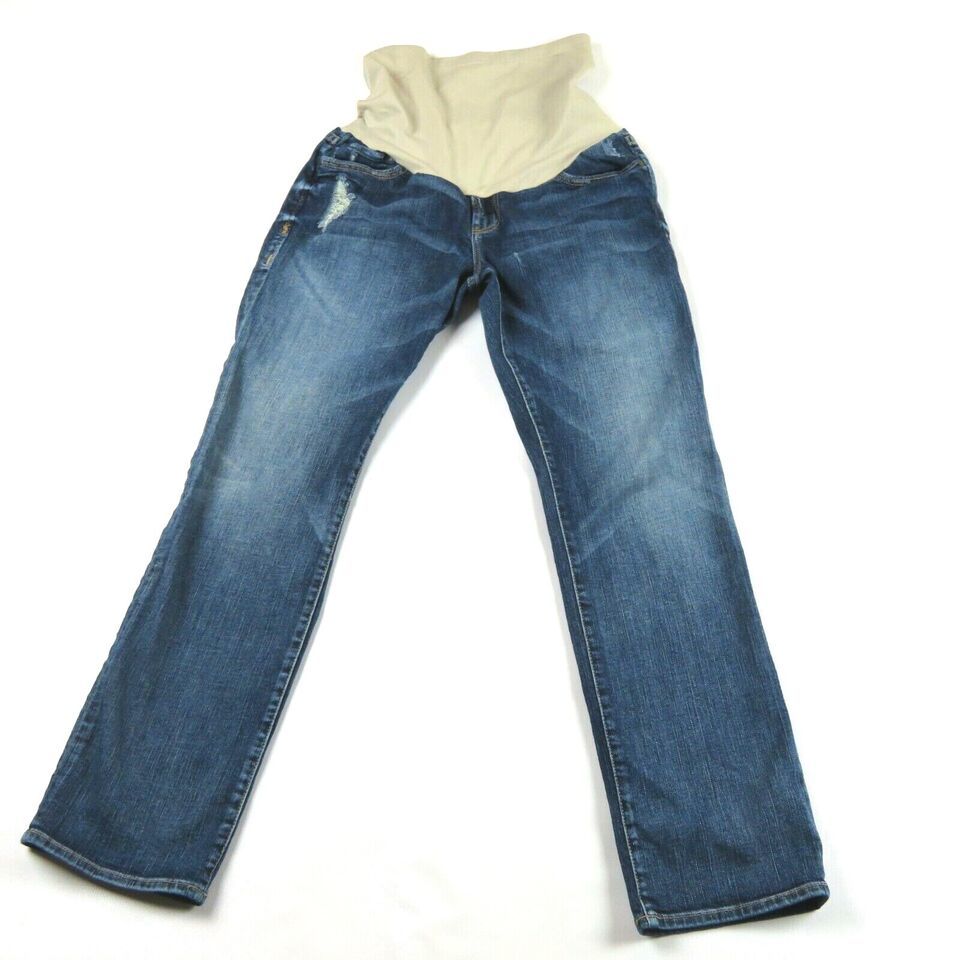Primary image for A PEA IN THE POD !IT Maternity Distressed Jeans Size XSmall