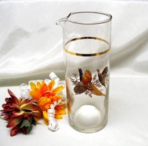 3897 Vintage Princess House Clear Colonial Pheasant Martini Pitcher - £11.59 GBP