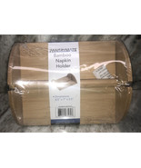 PANTRYMATE FGM87164  8.5”x7”x2.5”Bamboo Napkin Holder-BRAND NEW-Bed Bath... - £14.61 GBP