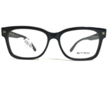 Etro Eyeglasses Frames ET2620 001 Shiny Black Thick Rim Horn rim 53-15-140 - $65.36