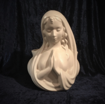 Antique Lovely And Extra- Extra Large Virgin Mary Planter - £28.77 GBP