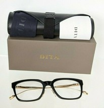 Brand New Authentic Dita Eyeglasses ARGAND DTX123-54-04AF Black Gold 54mm Frame - £278.64 GBP