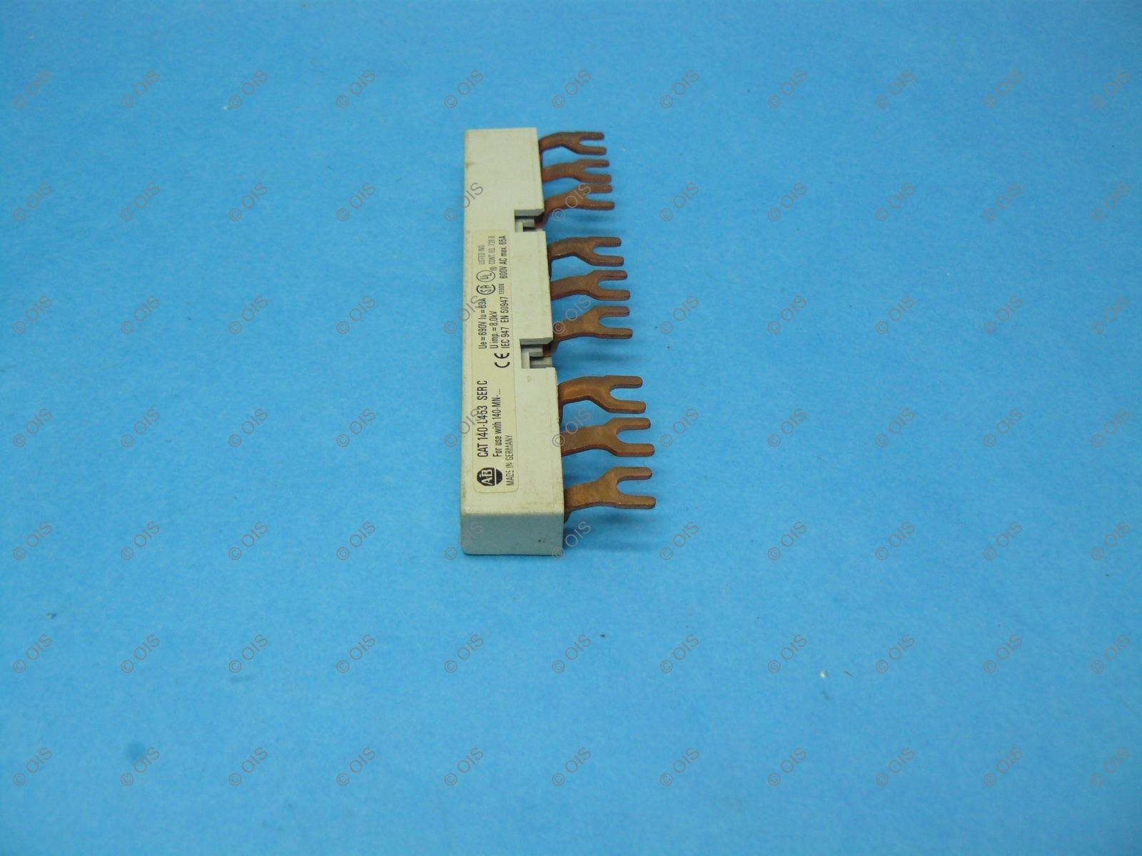 Allen Bradley 140-L453 Bulletin 140-MN Commoning Link 3 Unit 3 Phase Line Side Item image 4